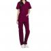 Dickies Unisex Scrub Set Top and Trouser Wine L DKP520CWINEL WIS21505