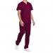 Dickies Unisex Scrub Set Top and Trouser Wine XS DKP520CWINEXS WIS21509