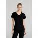 Skechers Slip-ins Flow Knit Scrub Top: Ultimate Comfort & Style for Healthcare Professionals Black L WIS21930