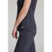 Skechers Slip-ins Flow Knit Scrub Top: Ultimate Comfort & Style for Healthcare Professionals Pewter WIS21933