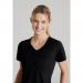 Skechers Slip-ins Flow Knit Scrub Top: Ultimate Comfort & Style for Healthcare Professionals Black 2 WIS21950