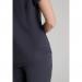Skechers Slip-ins Flow Knit Scrub Top: Ultimate Comfort & Style for Healthcare Professionals Pewter WIS21954