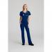 Skechers Slip-ins Flow Knit Scrub Top: Ultimate Comfort & Style for Healthcare Professionals Navy 2X WIS21962