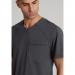 Skechers Slip-ins Flex Knit Scrub Top - Professional Comfort for Healthcare Heroes Pewter XS WIS21992