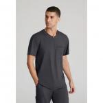 Skechers Slip-ins Flex Knit Scrub Top - Professional Comfort for Healthcare Heroes Pewter 5XL WIS22009
