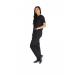 Dickies Signature V-neck Scrub Top Black XL CH86706BLACXL WIS22372