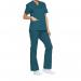 Dickies Signature V-neck Scrub Top Caribbean Blue 2XL CH86706CARI2XL WIS22375