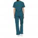 Dickies Signature V-neck Scrub Top Caribbean Blue L CH86706CARIL WIS22377