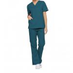 Dickies Signature V-neck Scrub Top Caribbean Blue XL CH86706CARIXL WIS22380
