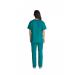 Dickies Signature V-neck Scrub Top Hunt Green S C CH86706HUNTS WIS22411
