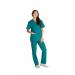 Dickies Signature V-neck Scrub Top Hunt Green XL C CH86706HUNTXL WIS22412