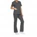 Dickies Signature V-neck Scrub Top Pewter XL CH86706PEWTXL WIS22428
