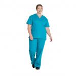 Dickies Signature V-neck Scrub Top Teal 3XL CH86706TEAL3XL WIS22440