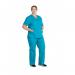 Dickies Signature V-neck Scrub Top Teal XL CH86706TEALXL WIS22444