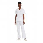 Dickies Signature V-neck Scrub Top White M CH86706WHITM WIS22458