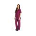 Dickies Signature V-neck Scrub Top Wine S CH86706WINES WIS22467