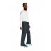 Dickies Signature Drawstring Scrub Bottoms: Comfort & Style for Healthcare Professionals Pewter 3XL WIS22568