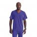 Skechers Unisex V Neck Scrub Top Grape S SK0112GRAPS WIS24481