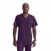 Skechers Unisex V Neck Scrub Top Eggplant XL SK0112EGGPXL WIS24489