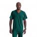 Skechers Unisex V Neck Scrub Top Hunter Green 4XL SK0112HUNT4XL WIS24512