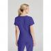 Skechers Womens V-Neck Scrub Top Grape S SK102GRAPS WIS24651