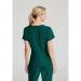 Skechers Womens V-Neck Scrub Top Hunter Green S S SK102HUNTS WIS24676