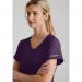 Skechers Womens V-Neck Scrub Top Eggplant 3XL SK102EGGP3XL WIS24685