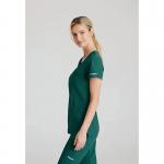 Skechers Womens V-Neck Scrub Top Hunter Green 4XL S SK102HUNT4XL WIS24690