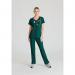 Skechers Womens V-Neck Scrub Top Hunter Green 4XL S SK102HUNT4XL WIS24690