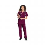 Cherokee WW530C Unisex Scrub Set Top and Trouser Wine Size 3XL WW530CWINE3XL WIS25008