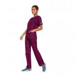 Cherokee Unisex Scrub Top Wine L CH4700WINEL WIS25025