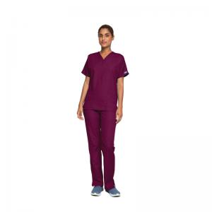Cherokee Unisex Scrub Top Wine XXS CH4700WINEXXS WIS25030