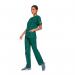 Cherokee Unisex Scrub Top Hunter Green 2XL C CH4700HUNT2XL WIS25039
