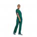 Cherokee Unisex Scrub Top Hunter Green S C CH4700HUNTS WIS25043