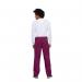 Cherokee Drawstring Scrub Trouser Wine S CH4100WINES WIS25267