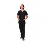 Cherokee WW530C Unisex Scrub Set Top and Trouser Black Size M WW530CBLACM WIS25282