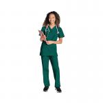 Cherokee WW530C Unisex Scrub Set Top and Trouser Hunter Green Size 3XL WW530CHUNT3XL WIS25304