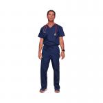 Cherokee WW530C Unisex Scrub Set Top and Trouser Navy Size L WW530CNAVYL WIS25313