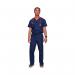 Cherokee WW530C Unisex Scrub Set Top and Trouser Navy Size S WW530CNAVYS WIS25315