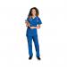 Cherokee WW530C Unisex Scrub Set Top and Trouser Royal Blue Size XL WW530CROYAXL WIS25332