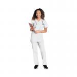 Cherokee WW530C Unisex Scrub Set Top and Trouser White Size L WW530CWHITL WIS25337