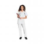 Cherokee WW530C Unisex Scrub Set Top and Trouser White Size S WW530CWHITS WIS25339
