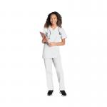 Cherokee WW530C Unisex Scrub Set Top and Trouser White Size XS WW530CWHITXS WIS25341