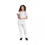 Cherokee WW530C Unisex Scrub Set Top and Trouser White Size XXS WW530CWHITXXS WIS25342