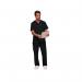 Cherokee Revolution WW670 V Neck Scrub Top Black Size XXS CHWW670BLACXXS WIS25350
