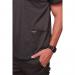 Cherokee Revolution V-Neck Scrub Top Pewter S CHWW670PEWTS WIS25371
