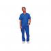 Cherokee Revolution WW670 V Neck Scrub Top Royal Blue Size S CHWW670ROYAS WIS25379