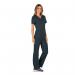 Cherokee Revolution Mock Wrap Top Pewter M CHWW610PEWTM WIS25474