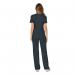 Cherokee Revolution Mock Wrap Top Pewter XS CHWW610PEWTXS WIS25477