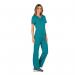 Cherokee Revolution Mock Wrap Top Teal Blue 3XL CHWW610TEAL3XL WIS25488